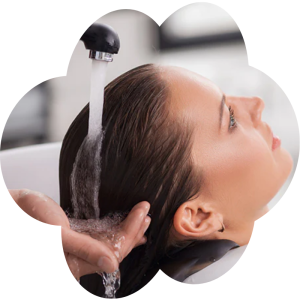 Home hair washing
